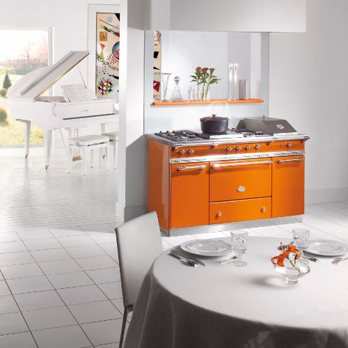 lacanche range cooker Orange